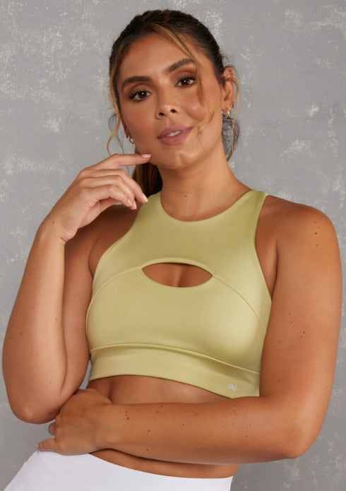 Top Olive Green